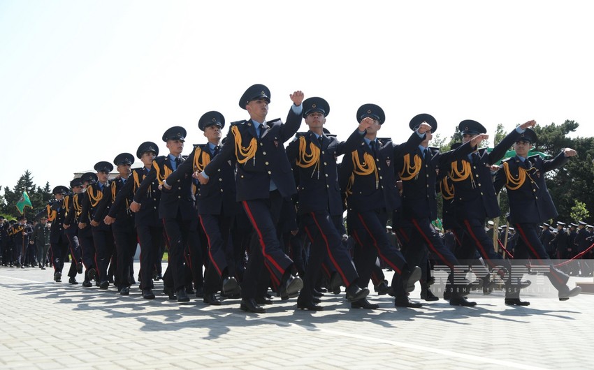 Cəmşid Naxçıvanski adına Hərbi Liseydə buraxılış mərasimi keçirilib