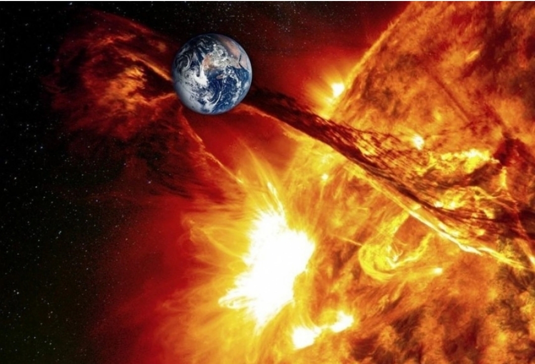 Günəşdə ötən günlərdə baş vermiş güclü partlayışlar cümə günü Yerə təsir etməyə başlayacaq