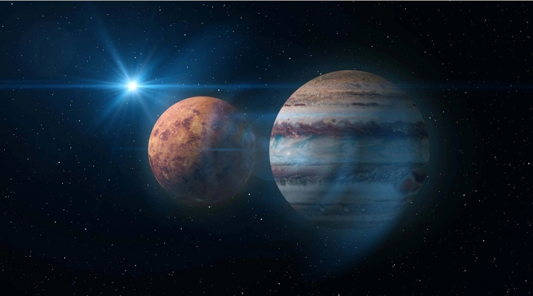 Avqustun 12-də səhər saatlarında Venera və Yupiter bir-birinə olduqca yaxınlaşacaqlar.