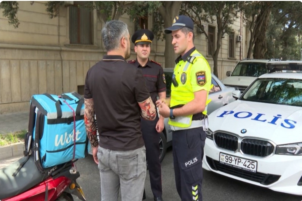 Qəza riski yaradan ikitəkərli nəqliyyat sürücüləri barədə məsuliyyət tədbirləri həyata keçirilib.