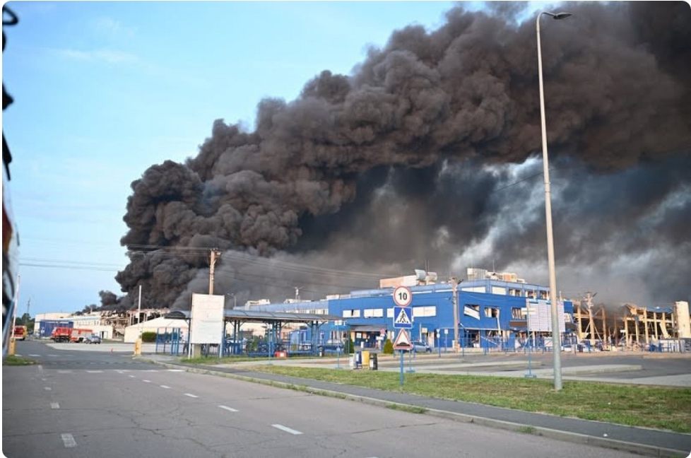 Rusiya Ukraynada Amerikaya məxsus elektronik məhsullar istehsal edən müəssisəyə hücum edib