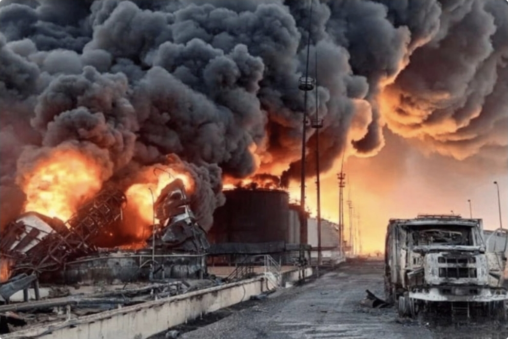 Ukrayna Baş Qərargahı Rusiyanın neft obyektlərinə zərbə endirildiyini açıqlayıb