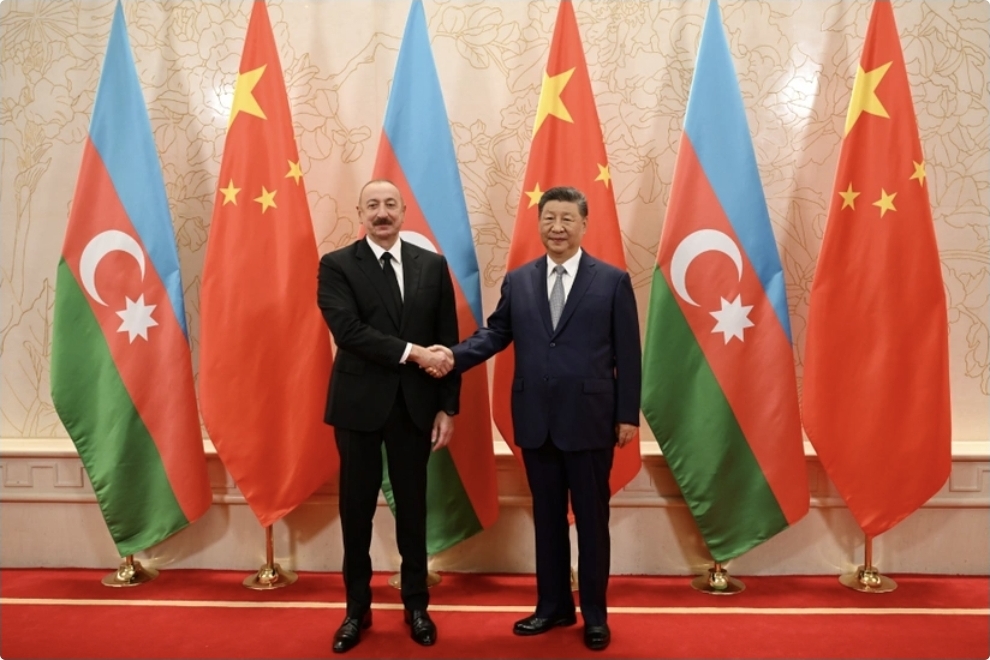 Azərbaycan Prezidenti İlham Əliyevin Çinin Sədri Si Cinpin ilə görüşü keçirilib - YENİLƏNİB-2