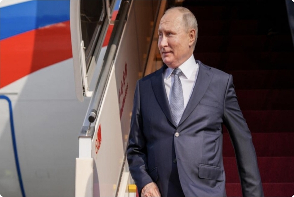 Putin Çinə səfər edib