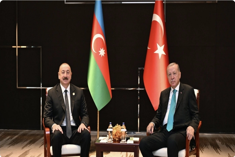 Prezident İlham Əliyevin Rəcəb Tayyib Ərdoğanla görüşü keçirilib