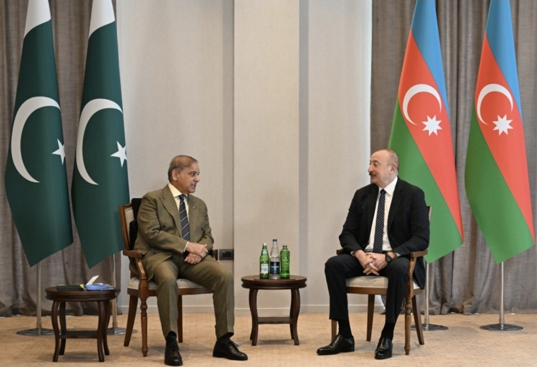 Tiencində Azərbaycan Prezidentinin Pakistanın baş naziri ilə görüşü olub