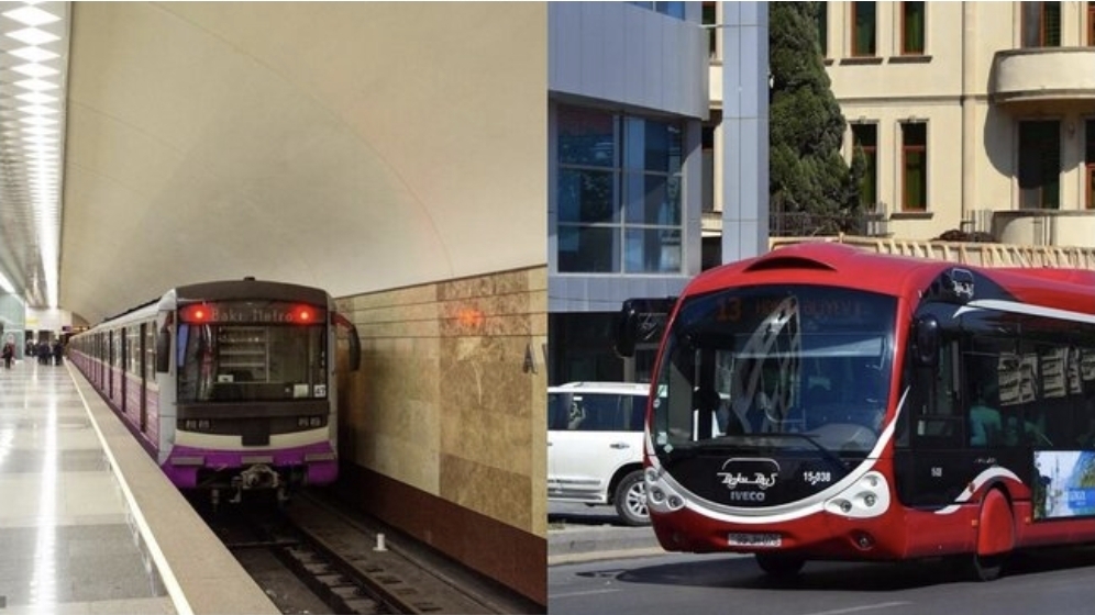 Metro və avtobus ödənişləri ilə bağlı ŞAD XƏBƏR – İlin sonuna qədər…