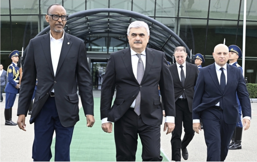 Ruanda Prezidentinin Azərbaycana səfəri başa çatdı