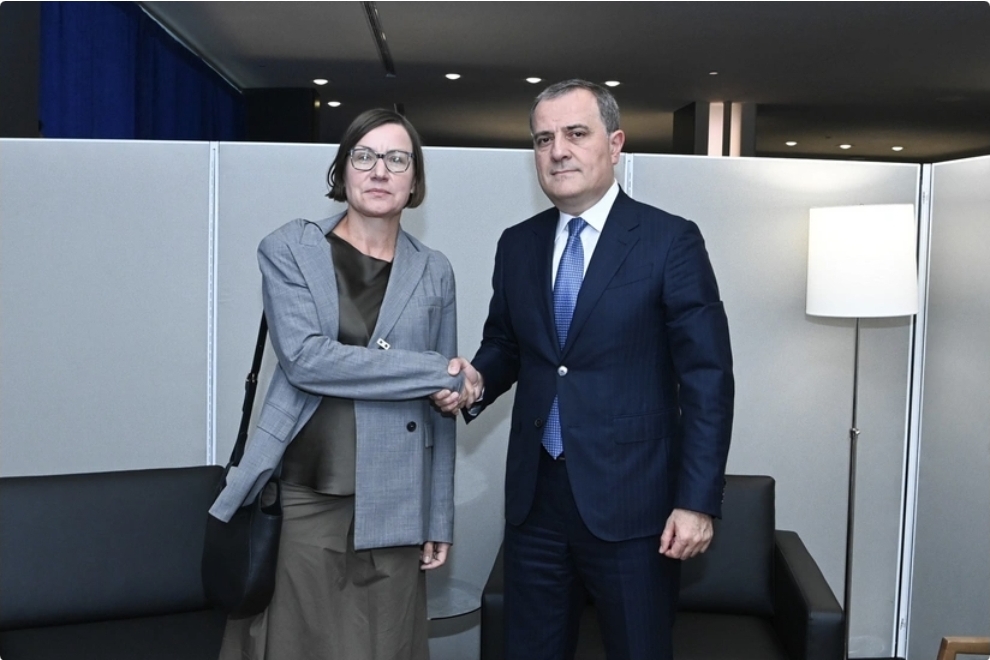 Ceyhun Bayramov Nyu-Yorkda BQXK-nin prezidenti ilə görüşüb