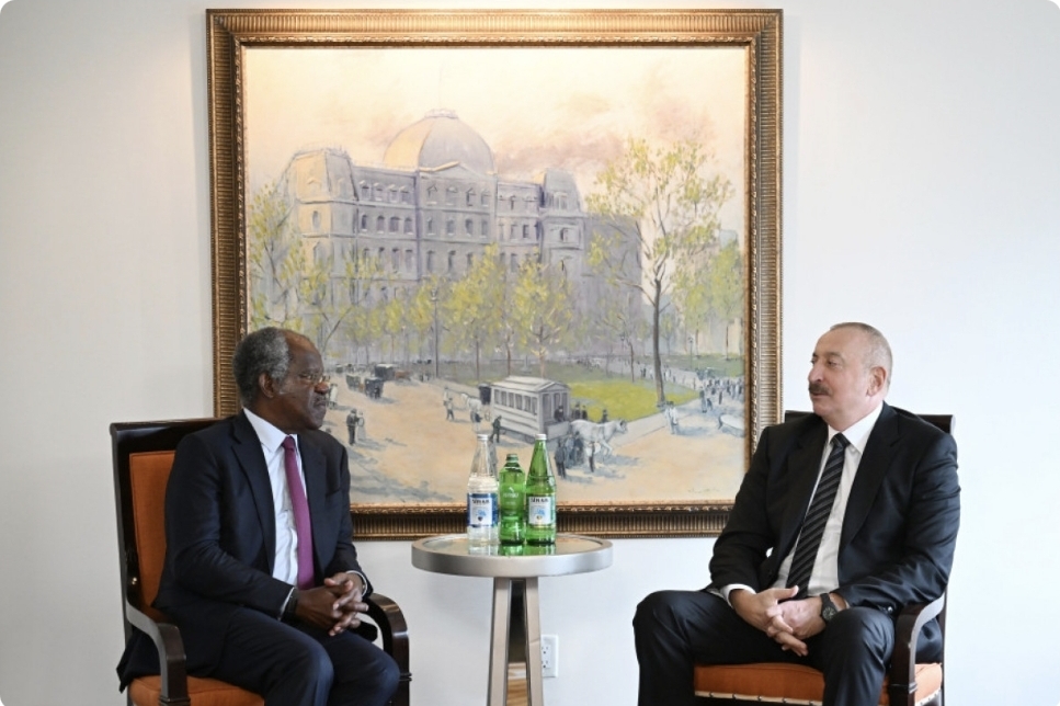 Prezident İlham Əliyev “Global Infrastructure Partners” şirkətinin təsisçisi, sədri və baş icraçı direktoru ilə görüşüb