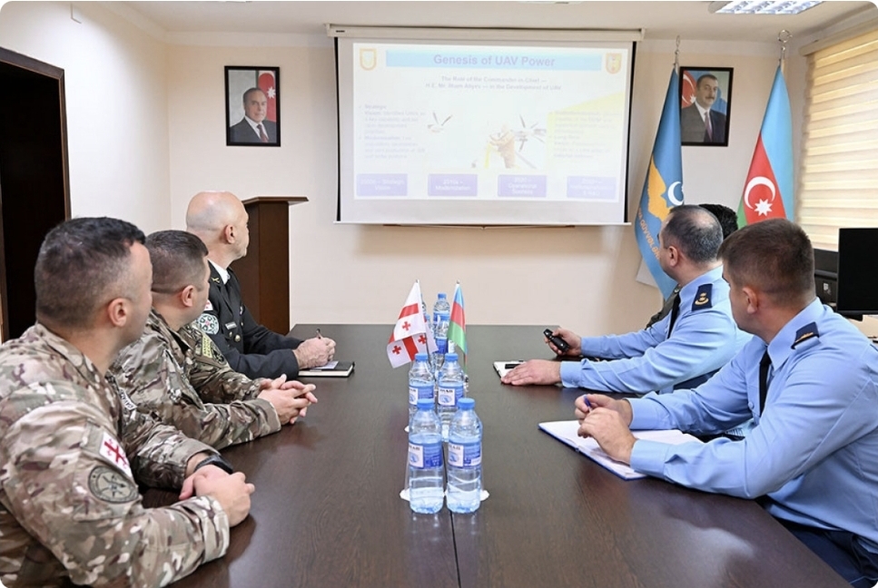 Gürcüstan hərbçilərinə Azərbaycan Ordusunda PUA-ların tətbiqi barədə məlumat verilib
