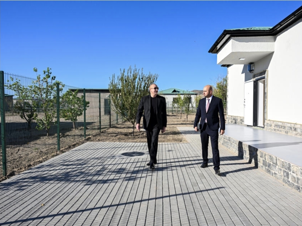 İlham Əliyev Zəngilanın Ağalı kəndinin 2-ci mərhələsinin və Məmmədbəyli kəndinin açılışlarında iştirak edib
