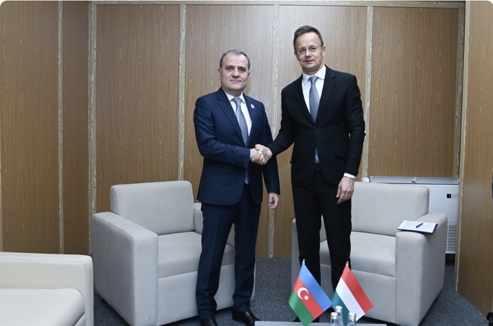 Ceyhun Bayramov və Siyarto Azərbaycan-Macarıstan strateji tərəfdaşlığını müzakirə edib
