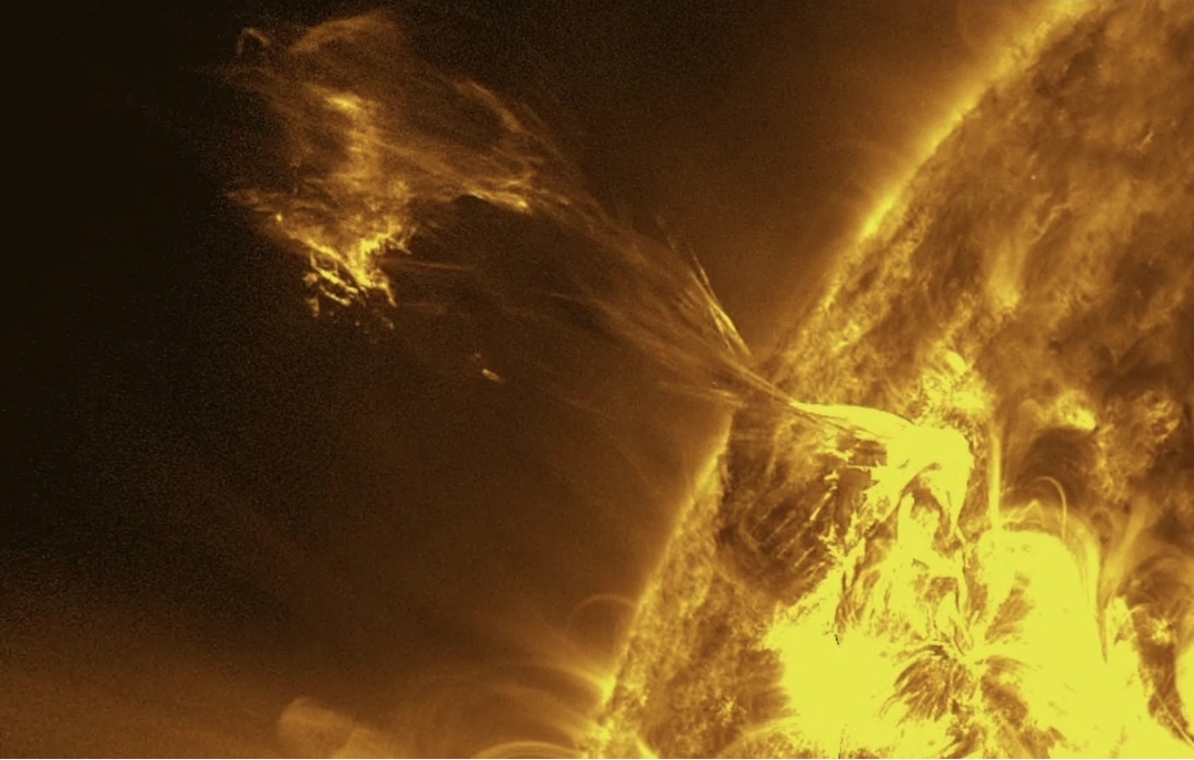 Günəşdə son ayların ən güclü partlayışı baş verdi