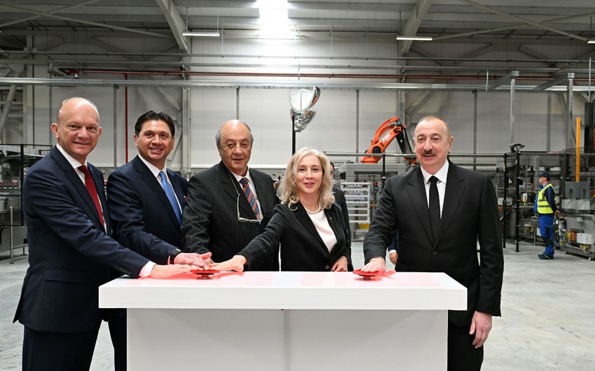 “Azerbaijan Coca-Cola Bottlers” MMC-nin İsmayıllıda yeni istehsal müəssisəsi açılıb