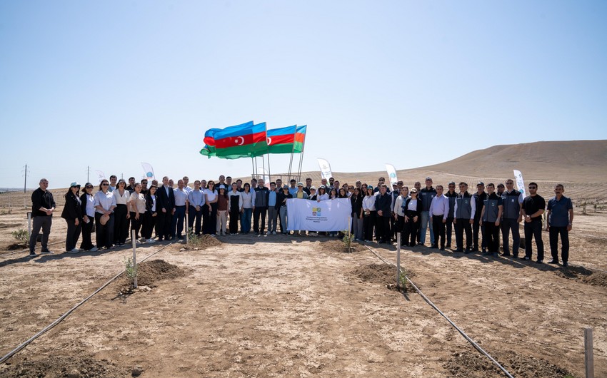 Ekologiya və Təbii Sərvətlər Nazirliyi işçiləri peşə bayramını qeyd ediblər.