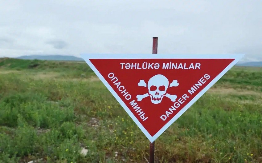 Ötən həftə 889 ha ərazi minalardan təmizlənib.