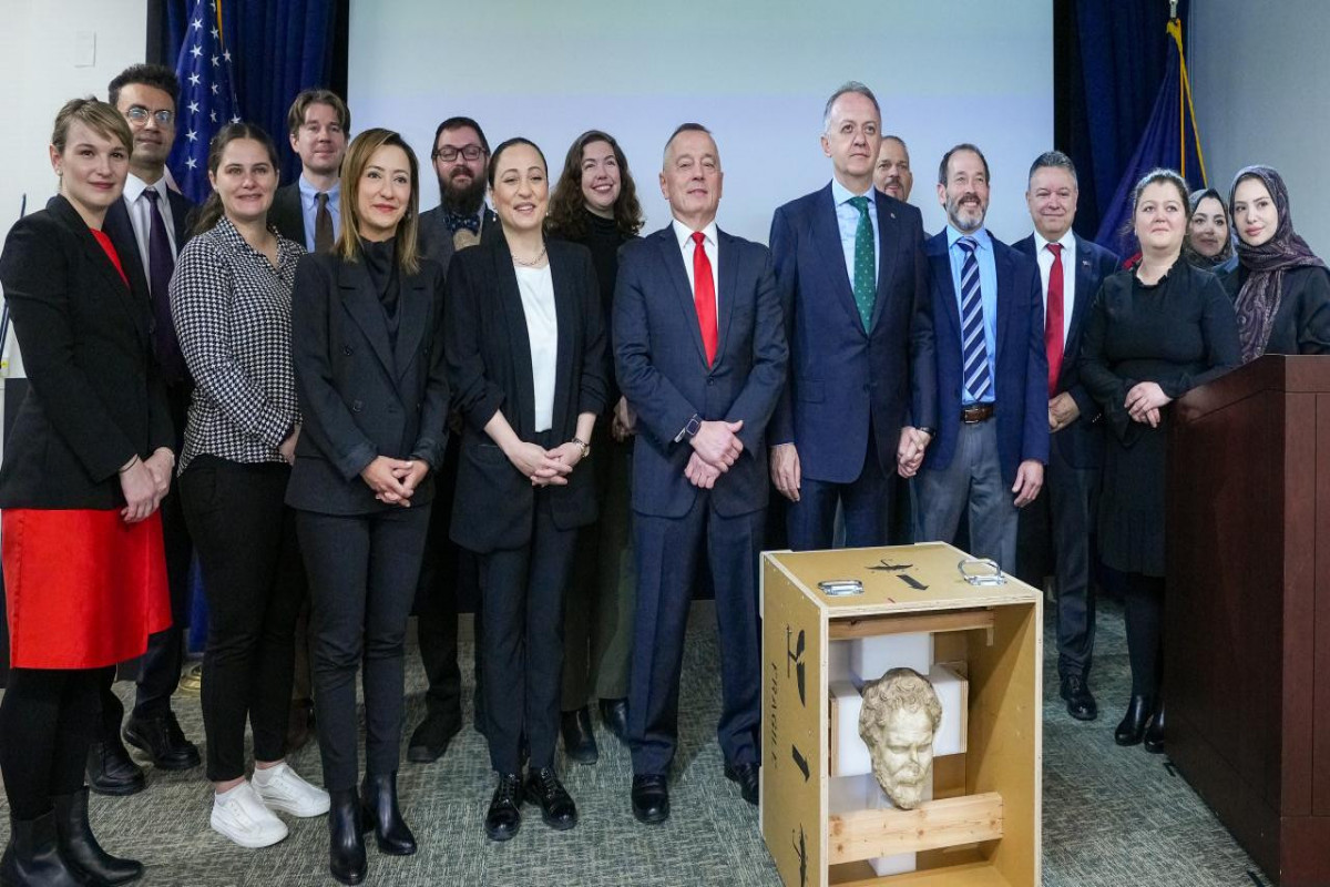 ABŞ-dan Türkiyəyə 41 tarixi əsər qaytarılıb