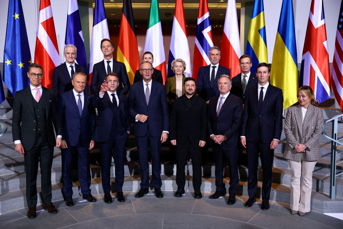 Avropa liderləri Ukrayna üçün çoxmillətli qüvvələrin yaradılmasını dəstəklədiklərini bildiriblər
