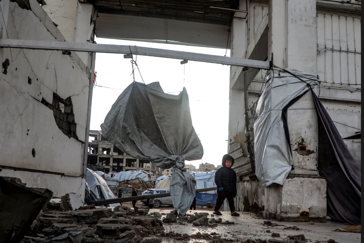 Qəzzada qasırğa 4 nəfərin ölümünə səbəb olub