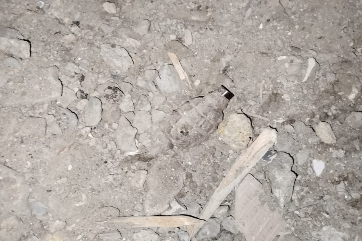 Nərimanov rayonunda qumbara tapılıb