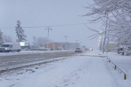 Cəlilabad-Yardımlı yolunun bir hissəsi qar səbəbilə bağlanıb, kəndlərdə işıq kəsilib