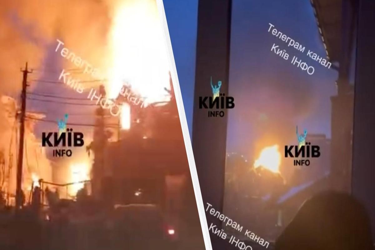 Rusiya Kiyev və vilayəti kütləvi şəkildə atəşə tutub, evlər yanır