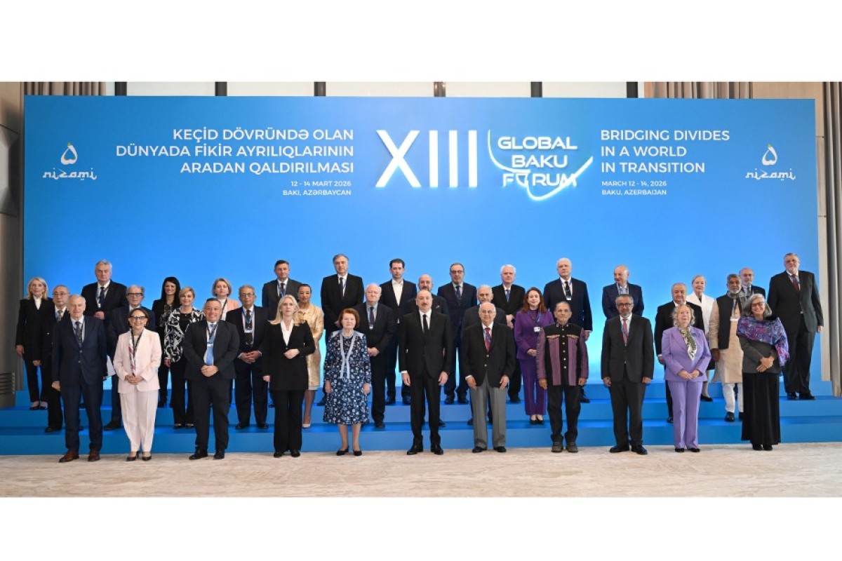 XIII Qlobal Bakı Forumu keçirilir, Prezident İlham Əliyev açılış mərasimində çıxış edib