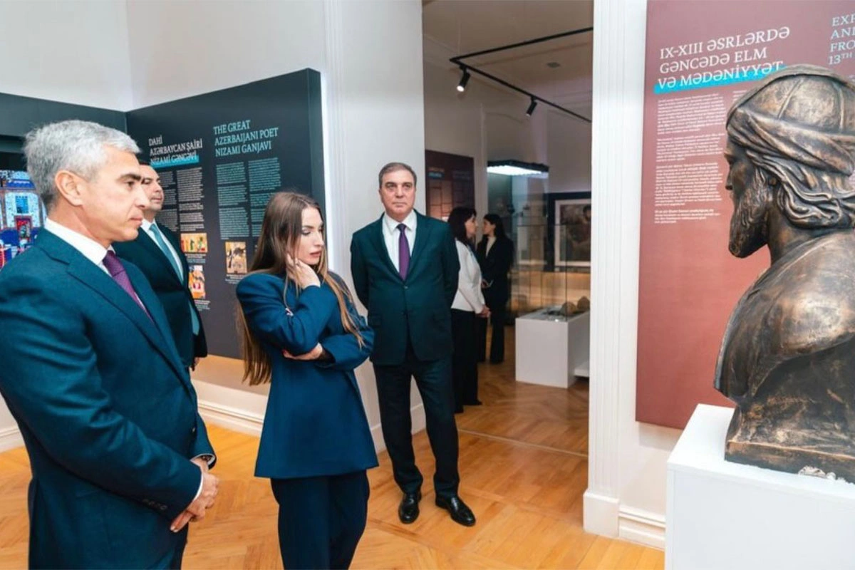 Alyona Əliyeva Nizami Gəncəvi adına Gəncə Dövlət Tarix-Diyarşünaslıq Muzeyindən paylaşım edib