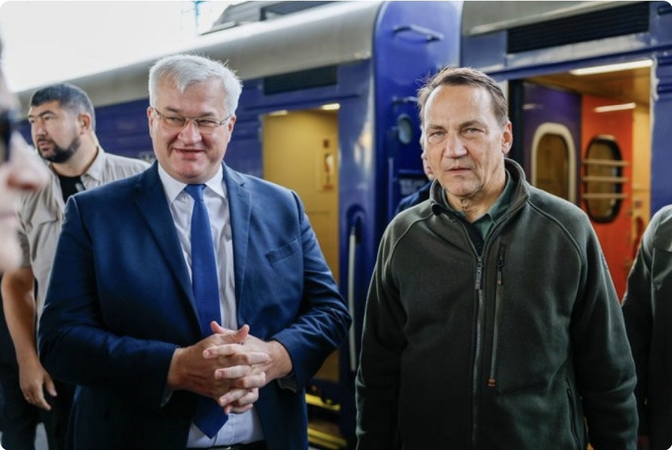 Polşa XİN rəhbəri Ukraynaya səfər edib