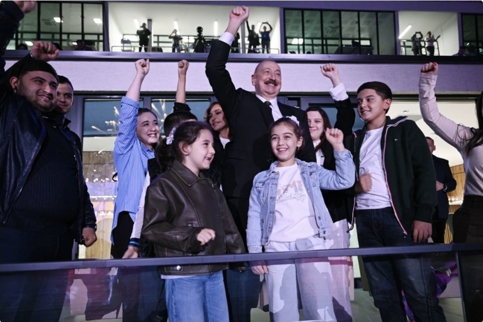 İlham Əliyev III MDB Oyunlarının açılış mərasimindən paylaşım edib