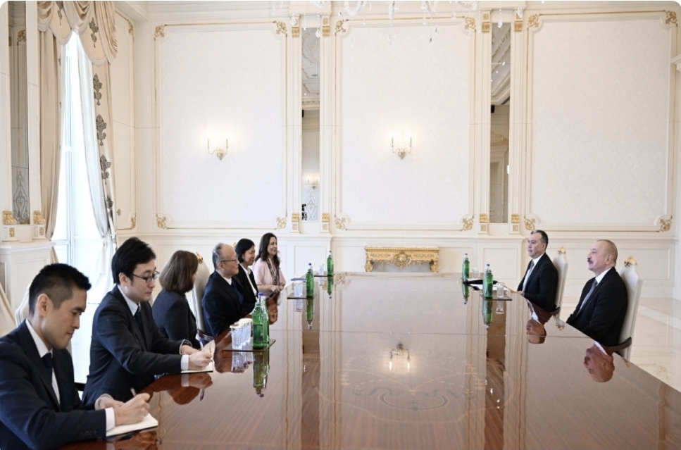 Prezident İlham Əliyev Asiya İnkişaf Bankının nümayəndə heyətini qəbul edib