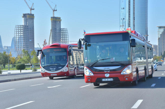 Bakıda avtobuslarda ödənişlə bağlı yenilik