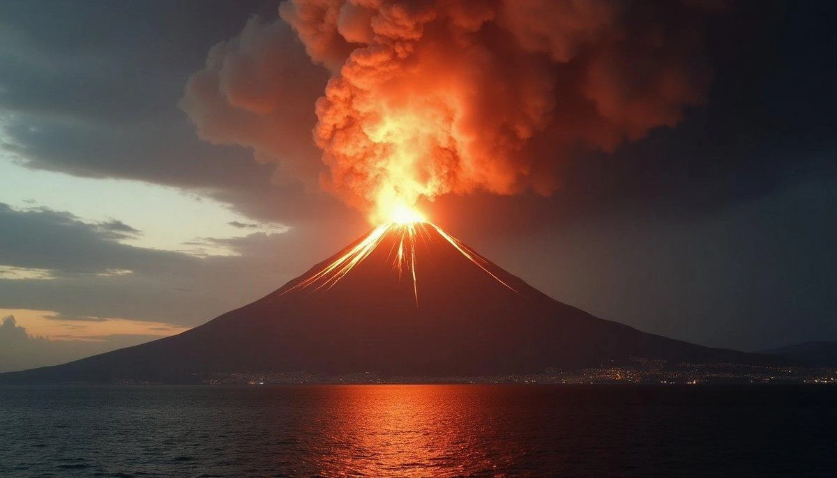 170 desibel: Vulkanın səsi dənizçilərin qulaq pərdələrini zədələyib