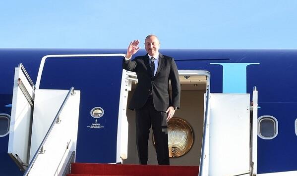 İlham Əliyevin ABŞ səfəri başa çatdı