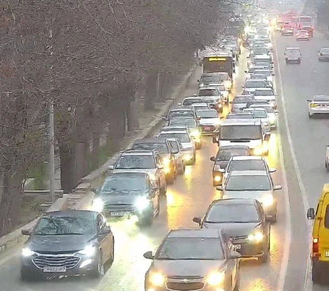 Paytaxtda sıxlıq olan küçələrin SİYAHISI - 08.01.2026