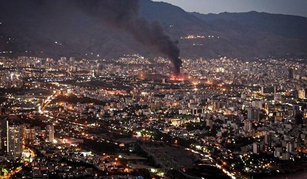 İranın paytaxtı işıqsız qaldı